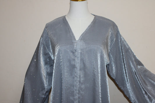 grey with sparkles all over