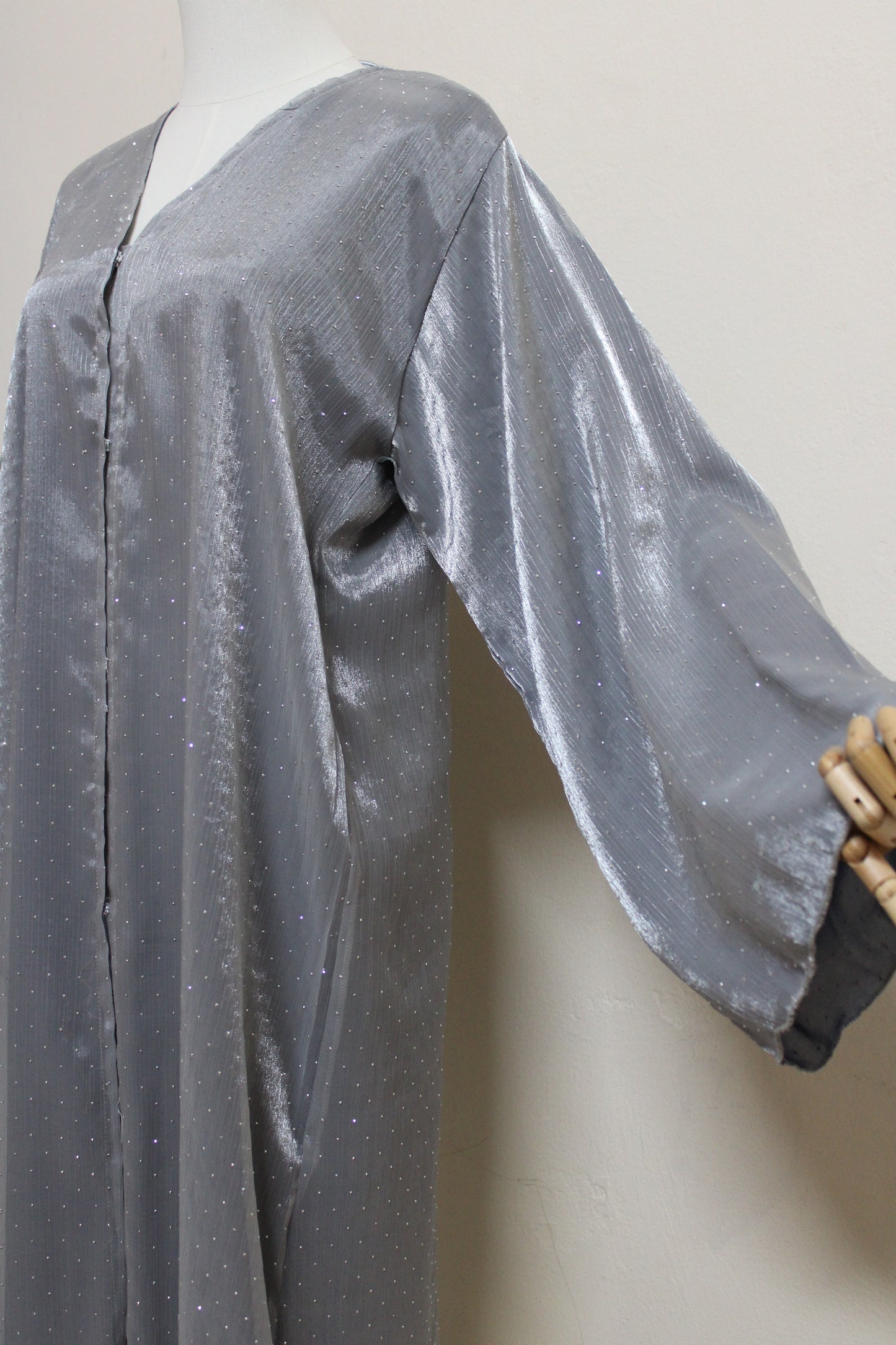 grey with sparkles all over