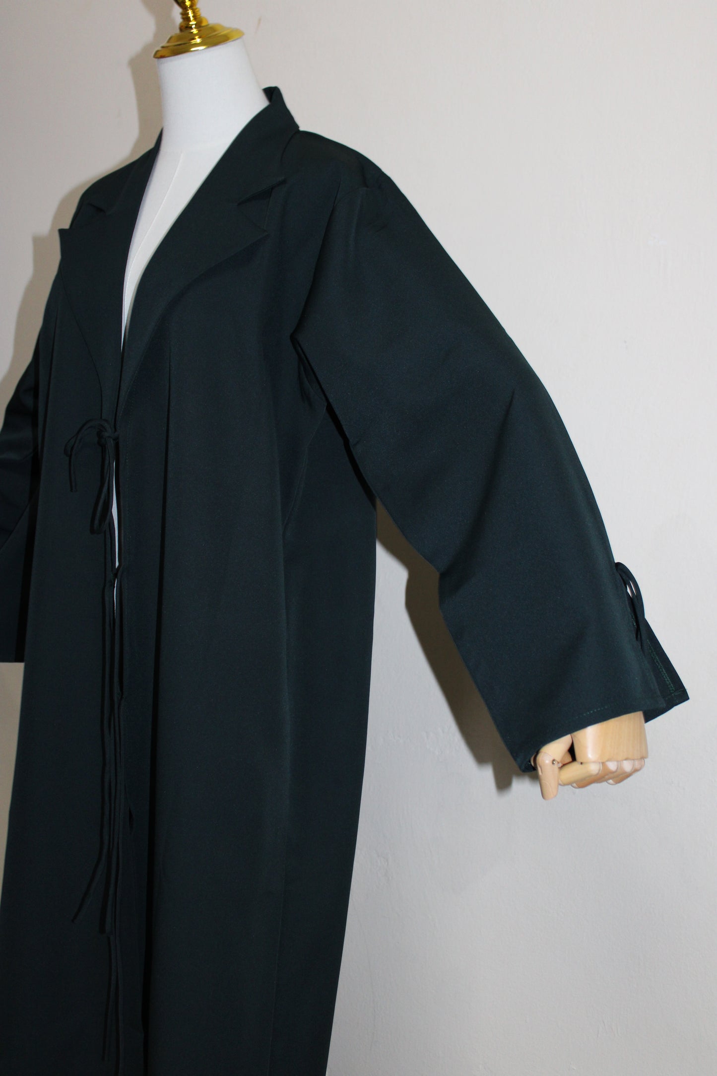 dark green with strings