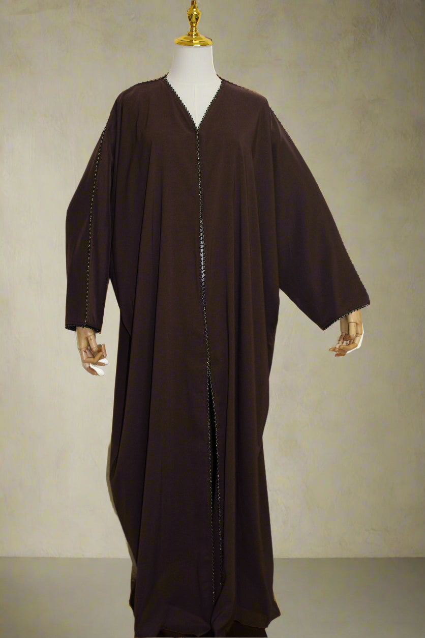 Bark Brown Edge Flow